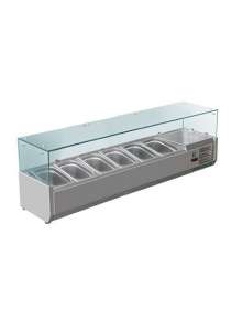 Холодильна вітрина з гастроємностями Hurakan HKN-GXD1400GC